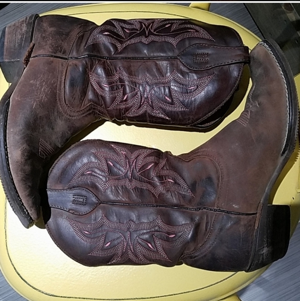 CABALLO DORADO COWBOY WESTERN BOOTS BOTAS COWGIRL RODEO COUNTRY THUNDER - Picture 5 of 8